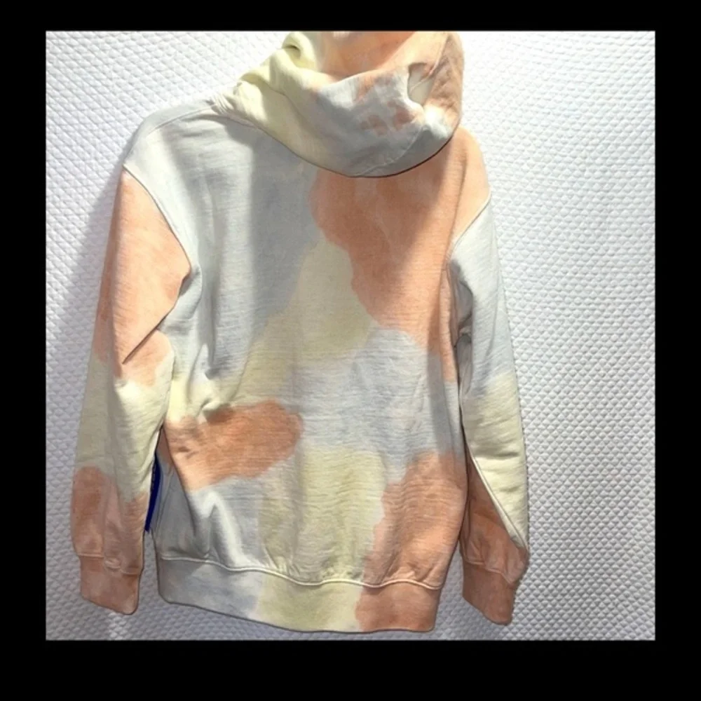 Obey Men's Tie-Dye Pastel Hoodie in Cream, Pink, Yellow